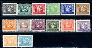 Poland Scott # 176 - 190 - MH - CV=$12.60 (23-C235) - Picture 1 of 1