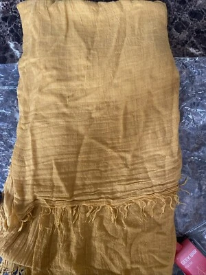 Bufanda mostaza para mujer Portola - talla única - nueva con etiquetas Foto 1 de 4