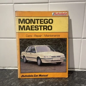Vintage Retro Autodata - Montego Maestro From 1984-1988 Owners Car Repair Manual - Picture 1 of 3