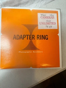 Anillo Adaptador Cámara Accesorio Fotográfico Nuevo Antiguo Stock - Imagen 1 de 2
