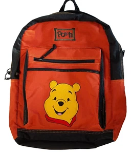 Vintage Disney Winnie The Pooh Backpack Pockets 90s 1012 RN87429 - Picture 1 of 18