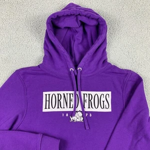 Sudadera con Capucha TCU Horned Frogs Para Mujer Grande Púrpura Texas Christian Fall Rush Pullover - Imagen 1 de 12
