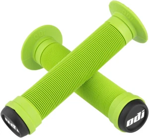 ODI Longneck ST Grips - Green, Flange - Picture 1 of 1