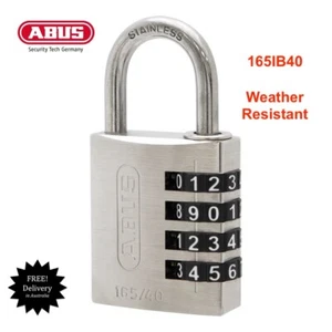 Abus 165IB40 Weather Resistant Combination Padlock -FREE POSTAGE - Picture 1 of 5