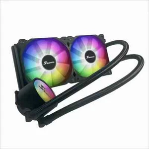 Seasonic DS-240B ARGB Black AIO Liquid CPU Cooler 240mm Radiator - Afbeelding 1 van 2
