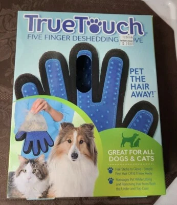 1 Pet Hair Remover Glove Right Hand Brush Dog Cat Fur Grooming AS SEEN ON TV - Image 1 of 4