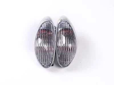 Indicador de señal de giro delantero con bombillas transparente para Suzuki 1997-2007 Katana GSX600 Foto 1 de 4