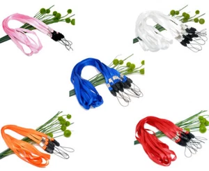 5 to 100 Lanyard Neck ID Card Badge Key Holder Office Guest Visitor Straps - Picture 1 of 7