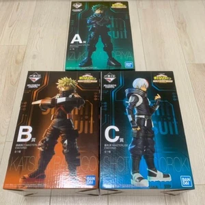 My Hero Academia WORLD HEROES MISSION Ichiban Kuji Set of 3 Figures Bandai F/S - Picture 1 of 12