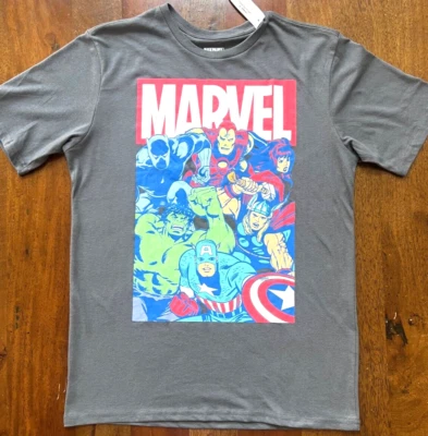 MARVEL AVENGERS T-SHIRT Official Licensed~Boy's XXL( 18) ~NEW~ FAST SHIP! - Image 1 of 4