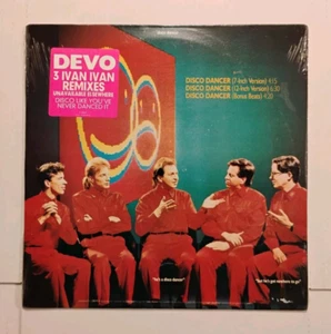 RARE SEALED - DEVO - DISCO DANCER - MAXI SINGLE - 1988 ORIGINAL 1ST PRESSING - Picture 1 of 3