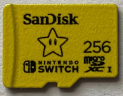 SanDisk 256GB microSDXC UHS-I for Nintendo Switch - 100MB/s Read - 90MB/s Write - Image 1 of 4