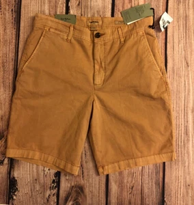 GOODFELLOW MENS SHORTS YELLOW STRETCH SIZE 28 NWT - Picture 1 of 3
