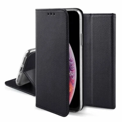 Cover per Samsung A14 4G 5G Custodia a libro magnetica pelle Wallet Portafoglio - Image 1 of 4