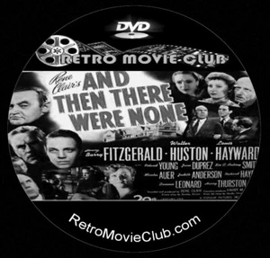 And Then There Were None (1945) Crime, Drama, Mystery Movie DVD - Picture 1 of 2
