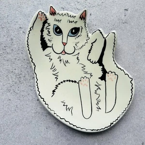 Jabonera baratija Cats by Nina Lyman Kitty 5,5" - Imagen 1 de 5