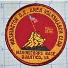 Virginia, Quantico Marinecorps Base Washington Dc Volksmarch 1985 Walking Patch