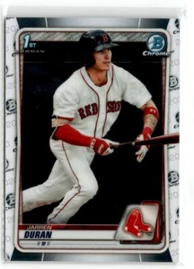 2020 Bowman Chrome Base Jarren Duran #BCP-144 1st Boston Red Sox - Bild 1 von 2