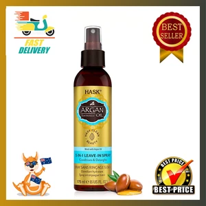 Argan Oil 5-In-1 Leave-In Conditioner Repairing For All Hair Types, Color Safe, - Picture 1 of 10