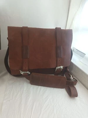 Vagabond Traveler  Leather Messenger Bag  Men's - Image 1 of 4