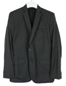 J.LINDEBERG Blazer Men's (EU) 54 Pinstripe Grey Single Breasted Pocket Lined - Picture 1 of 14