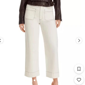 Pantalones capri crema pierna ancha colección Bagatelle para mujer 10 - Imagen 1 de 4