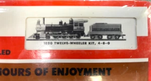 TYCO HO Scale #7712 4-8-0 1880 12 Wheeler Steam Locomotive Kit - Picture 1 of 3