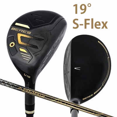 HONMA BERES 09 Black Hybrid Utility 19° ARMRQ FX Graphite S-Flex 2024 Japan NEW - Image 1 of 4