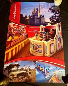 Promo Poster for Walt Disney World, Featuring Toy Story Mania Attraction - Picture 1 of 1