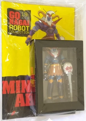 Go Nagai Robot Collection Ministro Argos Modellino Statuetta + Fascicolo - Immagine 1 di 2