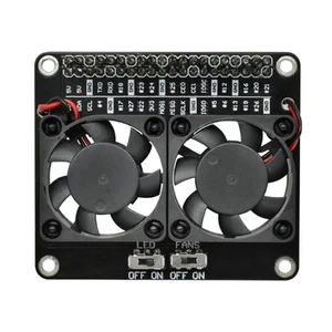 Podwójna płyta rozprężna chłodząca z mosiężną przekładką do Raspberry 5 GPIO - Zdjęcie 1 z 8
