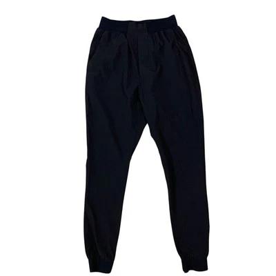 Calça Jogger Bamboo Ave Preta Leve Viagem Casual Cintura Elástica Pequena - Imagem 1 de 4
