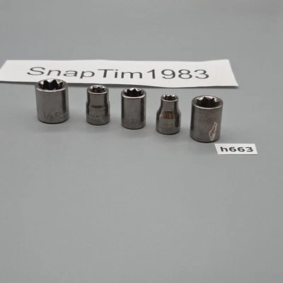 Craftsman G2-44345 1/2",g2-44342 5/16, G2 44343 3/8",G2 44341 1/4",G2 44344 7/16 - Image 1 of 4