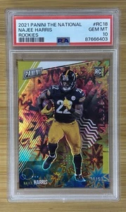 #/50 🔥Najee Harris 2021 Panini The National Explosion Rookies RC PSA 10 - Picture 1 of 2