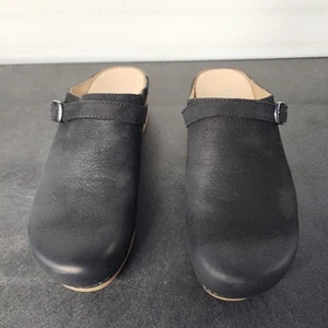 Dansko Gr. 39 Pantolette Pantolette schwarz brüniert Nubuk - Bild 1 von 13
