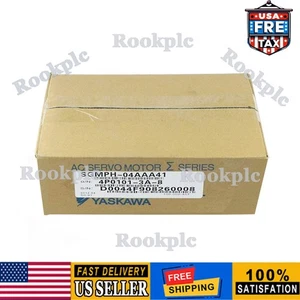 US FREE TAX   YASKAWA SGMPH-04AAA41 SGMPH04AAA41AC Servo Motor - Picture 1 of 9