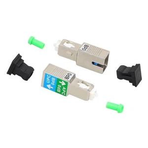 SC/APC Male to SC/UPC Female Adapter Fiber Optic Coupler Converter Connector - Photo 1/14