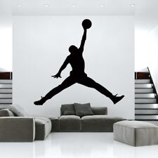 Jordan basketball vinyl wall Sticker For Kids Room bedroom Decor mural GYM room