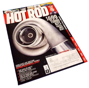 HOT ROD: $699 TURBO KITS POWERFUL UNRULY UNSAFE! DECEMBER 2016 MAGAZINE - Foto 1 di 4