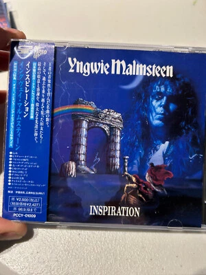 Yngwie Malmsteen – Inspiration JAPAN EDTN CD 1996,PCCY-01009 Neo-Classical Metal Foto 1 de 2