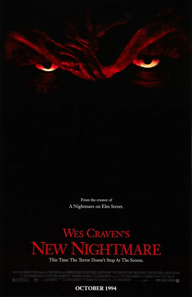 A Nightmare On Elm Street poster - 11 x 17 - Wes Craven's New Nightmare (a)