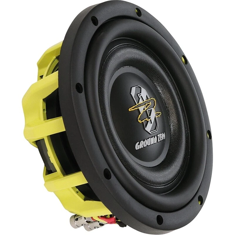  Ground Zero GZHW 8SPL-D2 FLAT - 20cm flacher Subwoofer - Bild 1 von 1