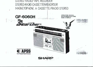 Sharp Bedienungsanleitung user manual owners für GF-6060 H englisch m. Plan Copy - Picture 1 of 2
