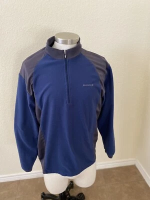 Sugoi Men's Blue/Dark Gray  Running  3/4 Zip Jacket No Size See Measurements* — 第 1/4 张图片