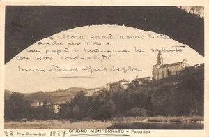 A7359) SPIGNO MONFERRATO PANORAMA ALESSANDRIA VIAGGIATA - Picture 1 of 2