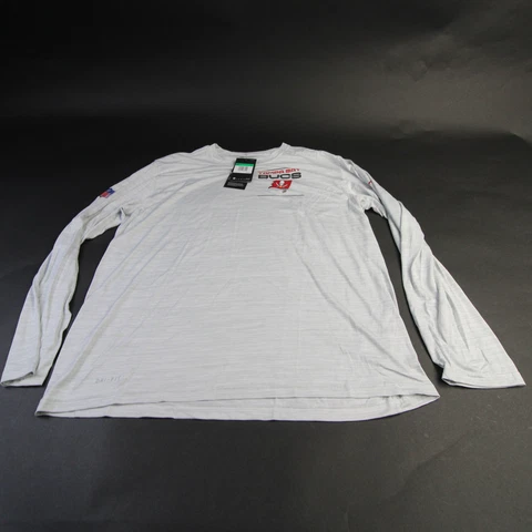 Tampa Bay Buccaneers Nike NFL On Field Apparel Long Sleeve Shirt Men's New Cover