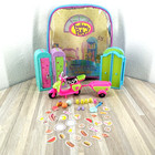 Fashion Polly Pocket Back Pack Zipper Case & Scooter Lockers Furniture Etc