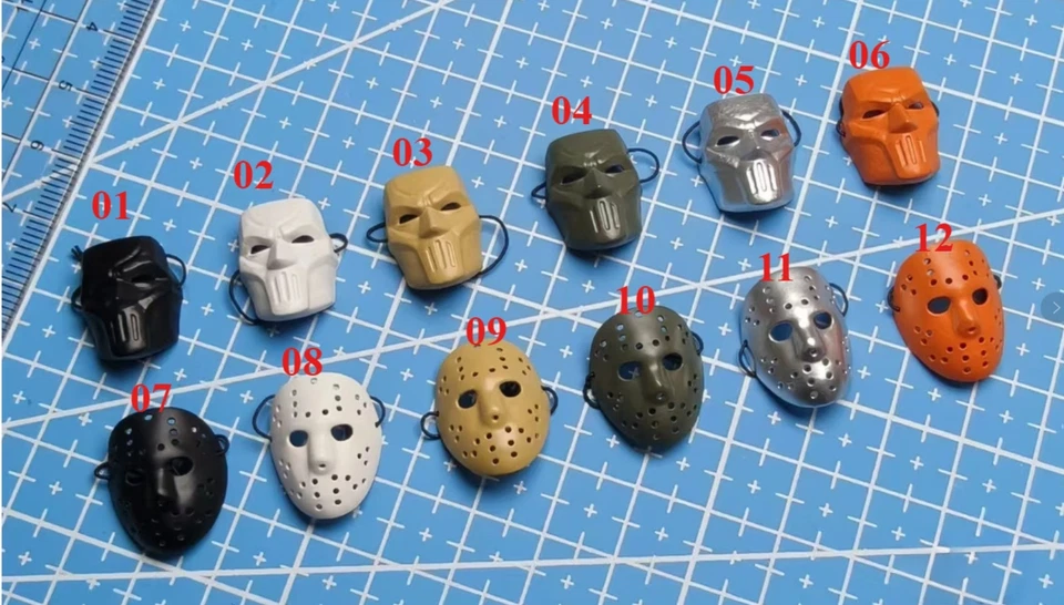 1/12 Scale Mask Model for 6'' Figure - Image 1 of 4
