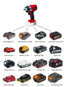 Adaptador de batería para herramientas Einhell (Ozito) de 18 V (adaptadores Jad) - Imagen 1 de 18