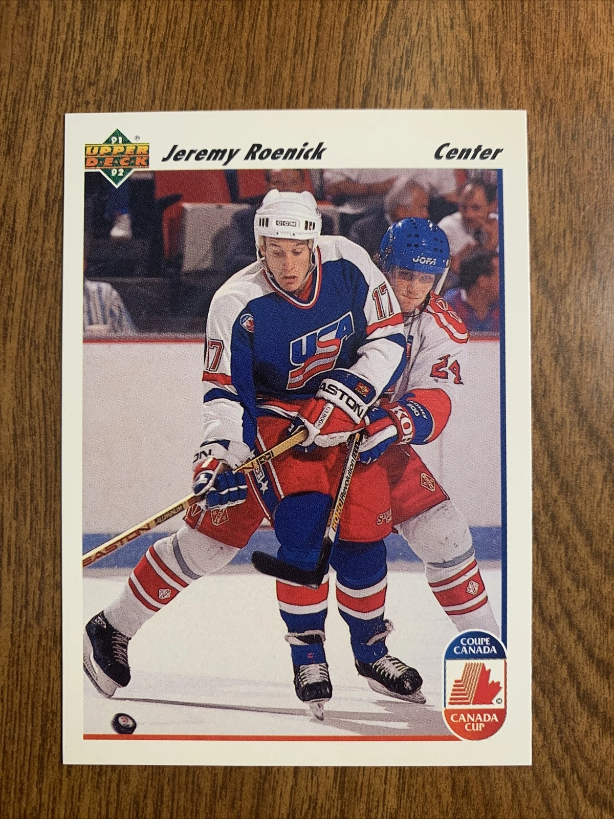 1991-1992 Upper Deck Jeremy Roenick #36